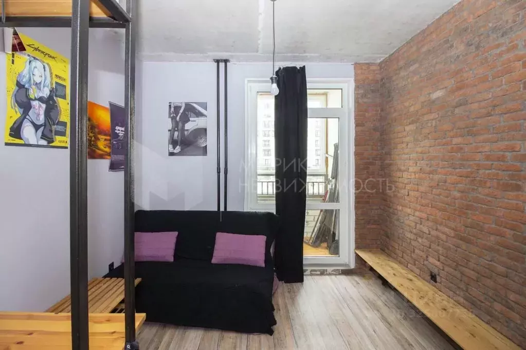 1-к кв. Тюменская область, Тюмень ул. Фармана Салманова, 26к2 (30.7 м) - Фото 1