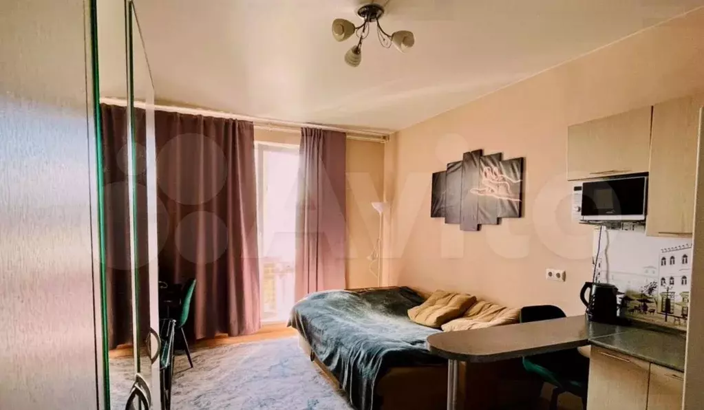 Апартаменты-студия, 21,5 м, 1/16 эт. - Фото 0