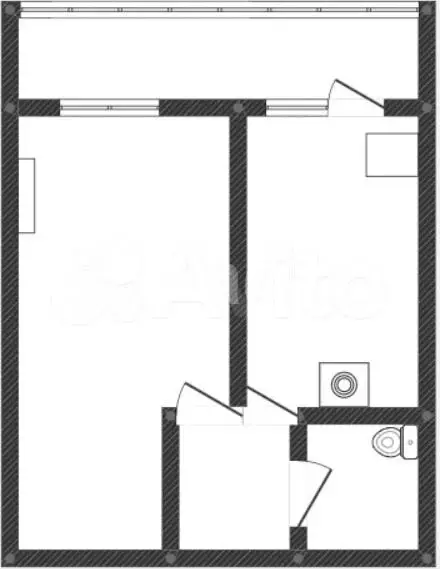 1-к. квартира, 41 м, 10/10 эт. - Фото 0