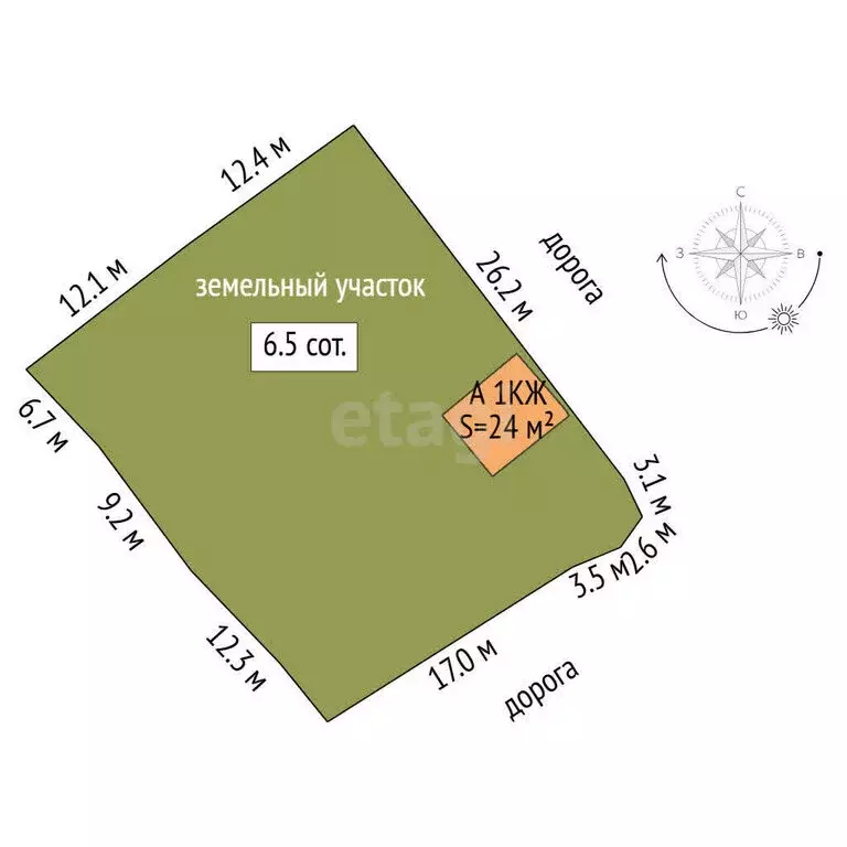 Дом в Тюменский муниципальный округ, садовое товарищество Солнечное, ... - Фото 1