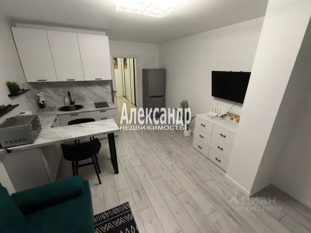 Студия Ленинградская область, Мурино Всеволожский район, ул. Шоссе в ... - Фото 2