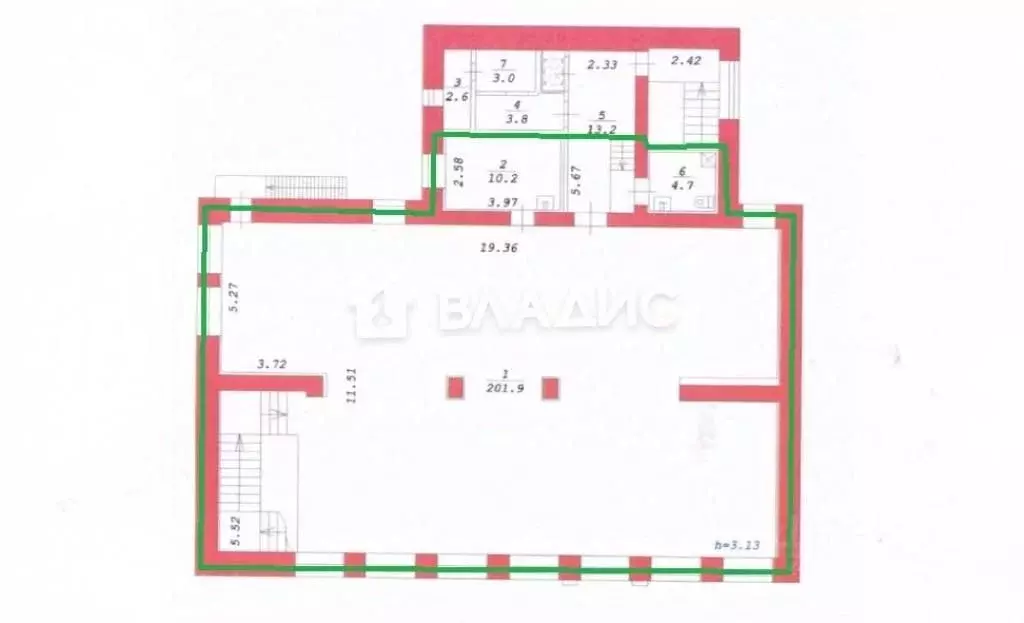 Помещение свободного назначения в Новосибирская область, Новосибирск ... - Фото 1