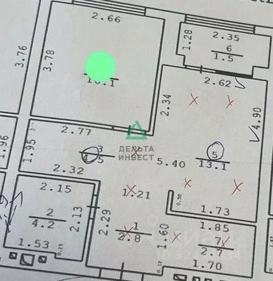 1-к кв. Башкортостан, Уфа ул. Бородинская, 19 (38.9 м) - Фото 2