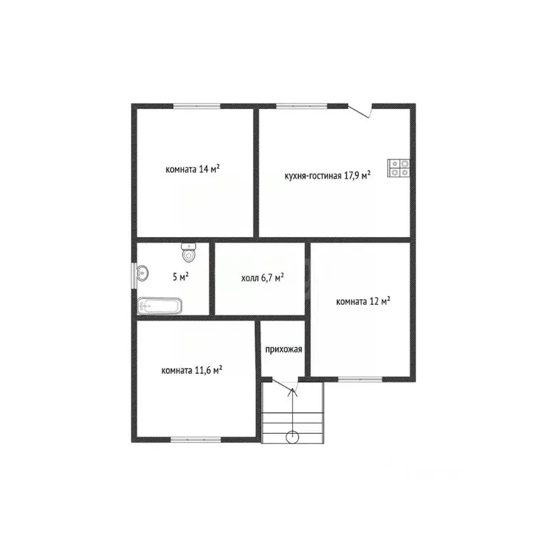 Дом в Краснодарский край, Красноармейский район, Новомышастовское ... - Фото 2