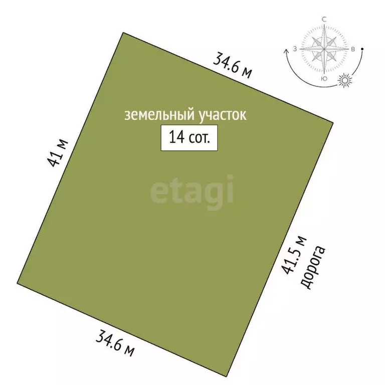 Участок в Ярославская область, Ярославский муниципальный округ, д. ... - Фото 2