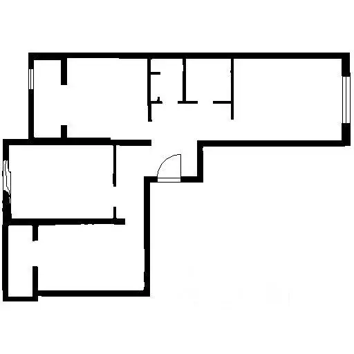 Квартира, 3 комнаты, 74 м - Фото 0
