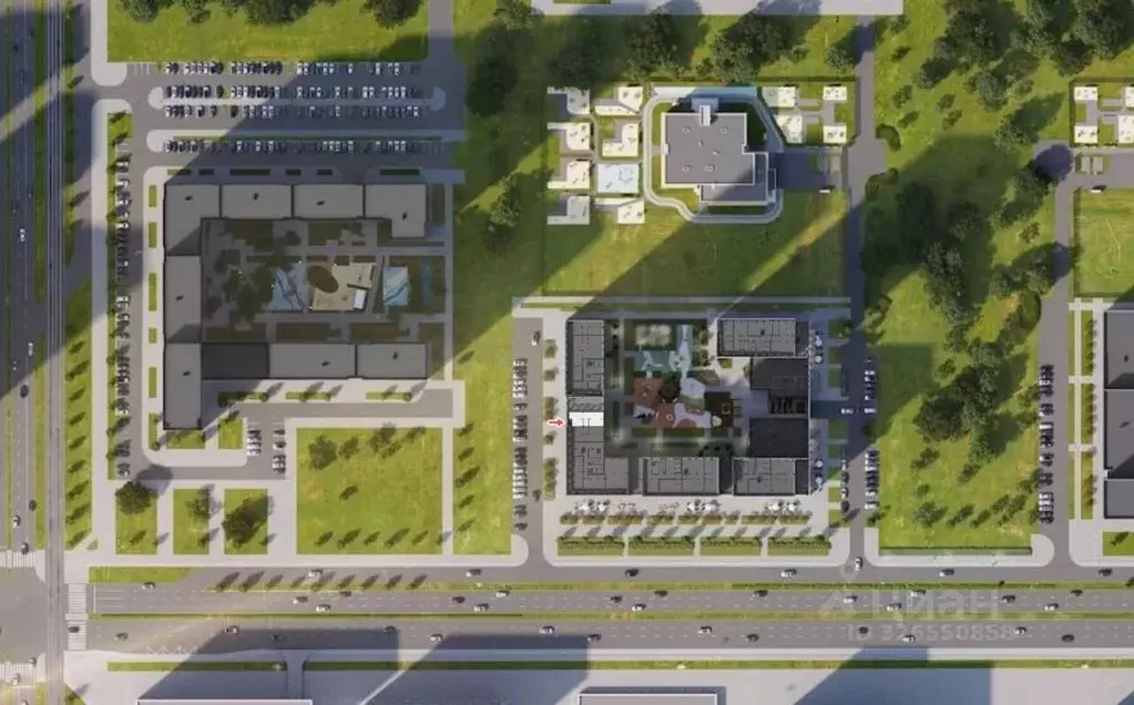 Офис в Свердловская область, Екатеринбург Академический мкр, 3-й кв-л, ... - Фото 2