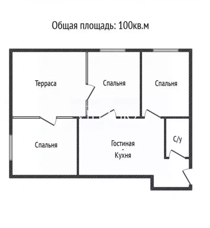 4-к кв. Москва Минская ул., 2 (100.0 м) - Фото 1