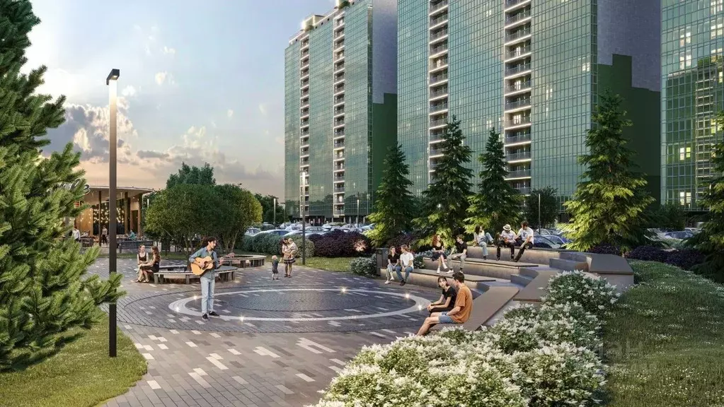 2-к кв. Красноярский край, Красноярск Нанжуль-Солнечный мкр, Аллея ... - Фото 2