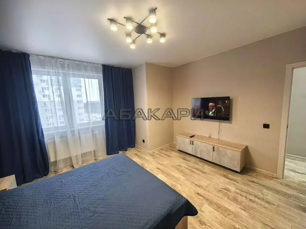 1-к кв. Красноярский край, Красноярск ул. Петра Подзолкова, 24 (42.0 ... - Фото 1