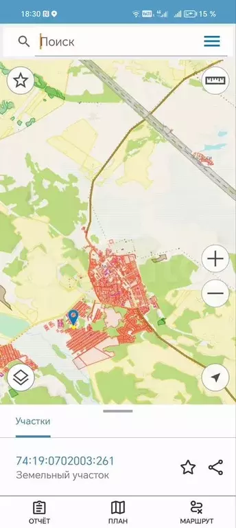 Участок 20 сот. (ИЖС) - Фото 1