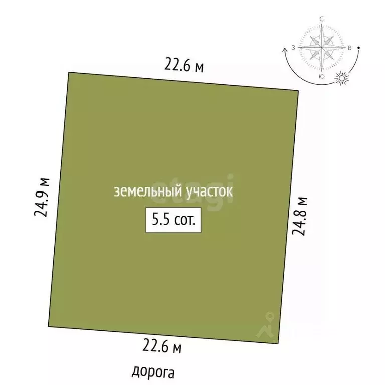 Участок в Ростовская область, Аксайский район, Щепкинское с/пос, пос. ... - Фото 2
