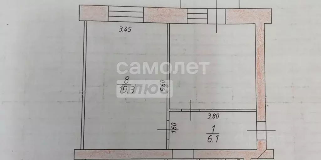 Комната Татарстан, Казань Даурская ул., 27 (19.3 м) - Фото 2