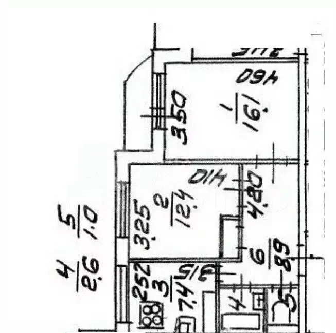 2-к кв. Санкт-Петербург просп. Культуры, 24К1 (48.4 м) - Фото 2