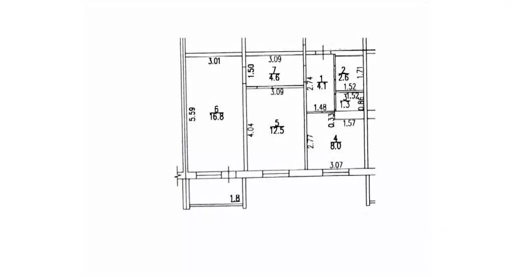 2-к кв. Кировская область, Киров ул. Ленина, 188 (50.0 м) - Фото 2