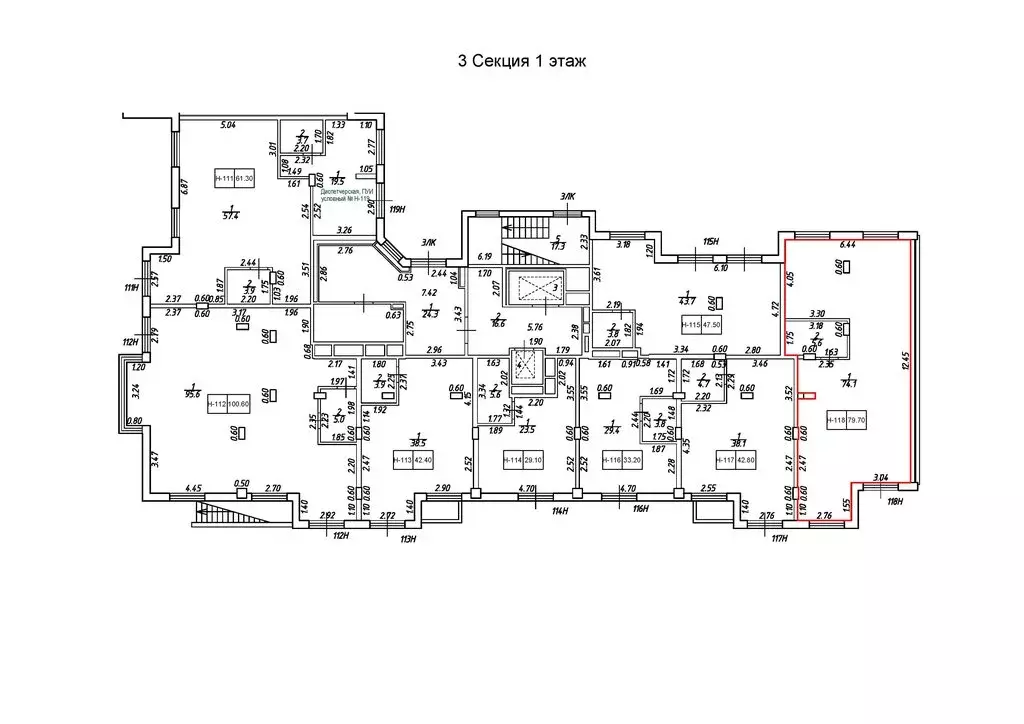 Помещение свободного назначения (79.7 м) - Фото 2