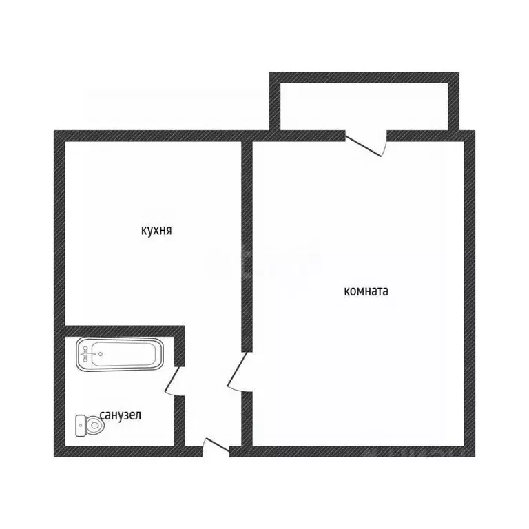 1-к кв. Алтайский край, Бийск Ударная ул., 90 (23.8 м) - Фото 2