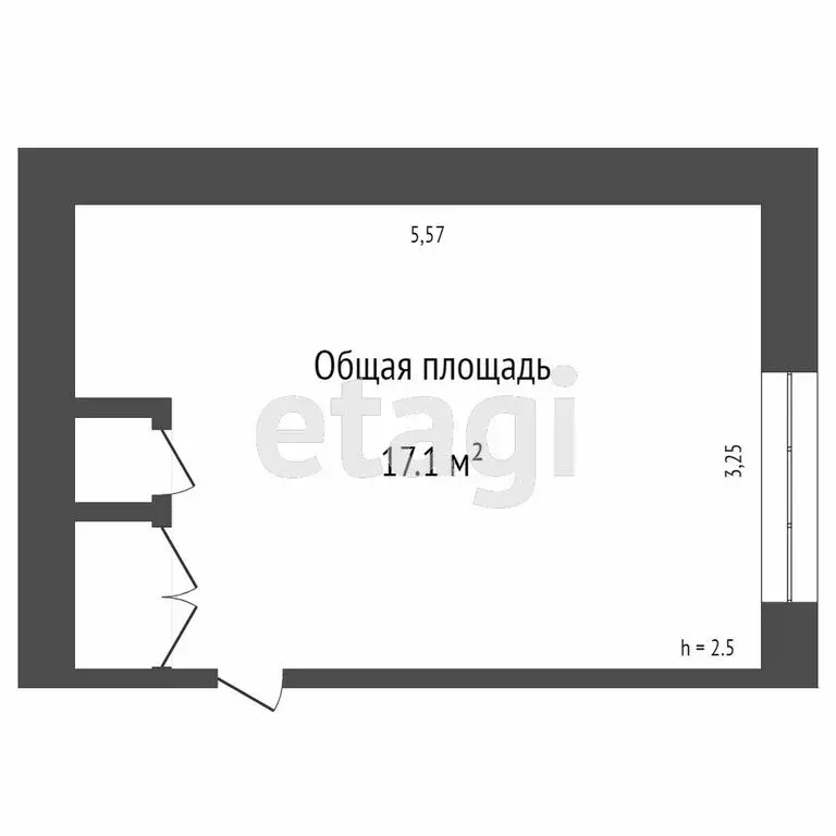 1к в 4-комнатной квартире (25 м) - Фото 0