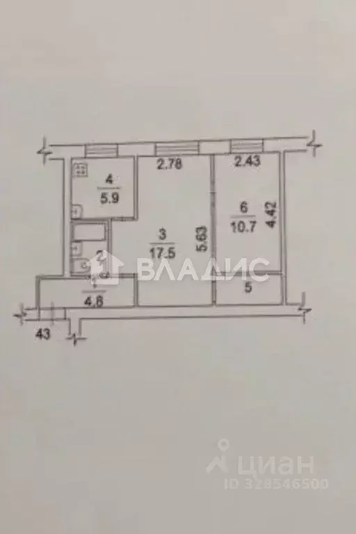 2-к кв. Московская область, Ленинский городской округ, пос. Развилка ... - Фото 2