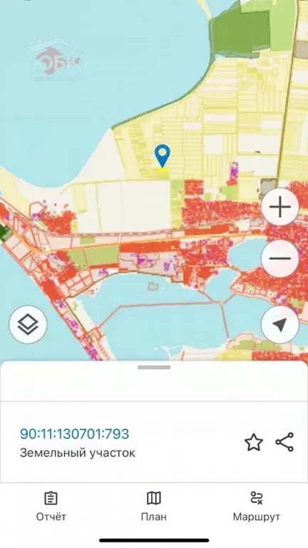 Участок в Крым, Сакский район, с. Лесновка  (69.99 сот.) - Фото 2