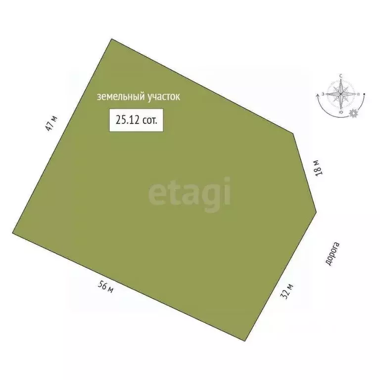 Участок в Калужская область, Малоярославецкий муниципальный округ, с. ... - Фото 2