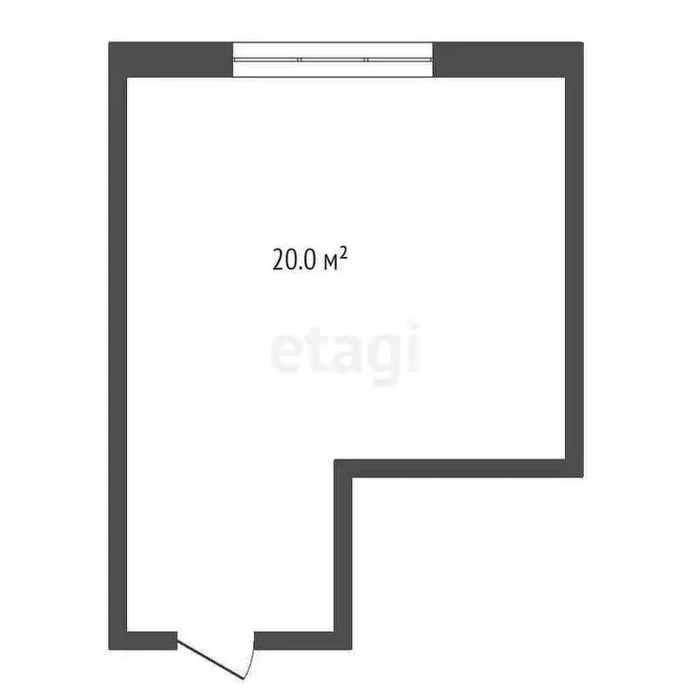 1-комнатная квартира: Омск, Космический проспект, 18А (22 м) - Фото 1