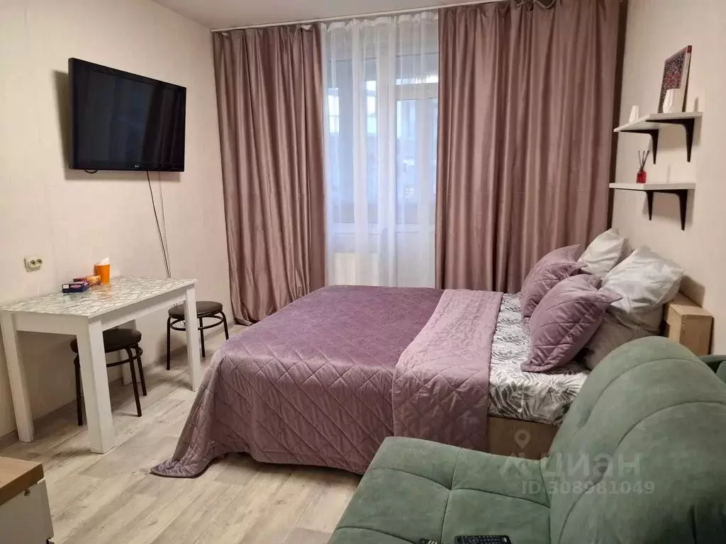 Студия Ленинградская область, Мурино Всеволожский район, бул. ... - Фото 1