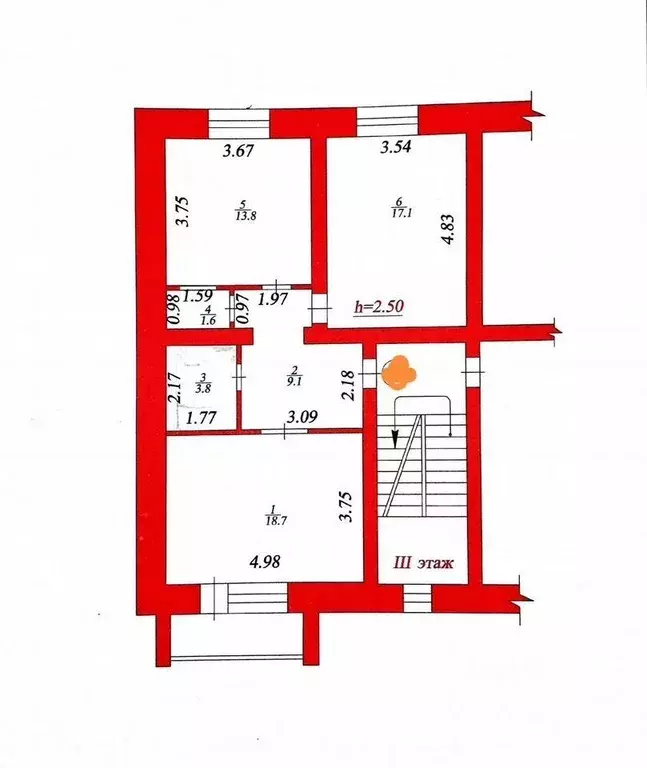 2-к кв. Архангельская область, Котлас просп. Мира, 17Б (65.0 м) - Фото 0