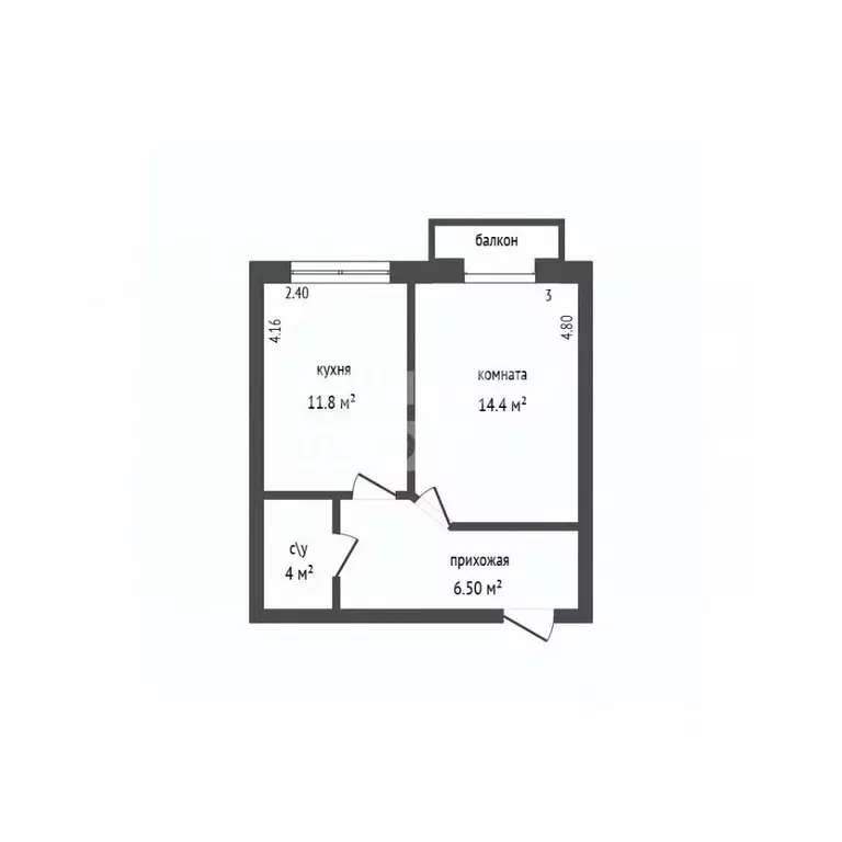 1-к кв. Дагестан, Дербент ул. Владимира Ленина, 4 (36.7 м) - Фото 2