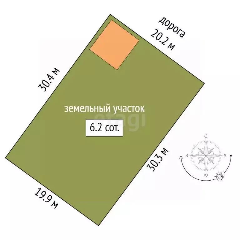 Участок в Марий Эл, Медведевский район, Сидоровское с/пос, Дружба СНТ, ... - Фото 2