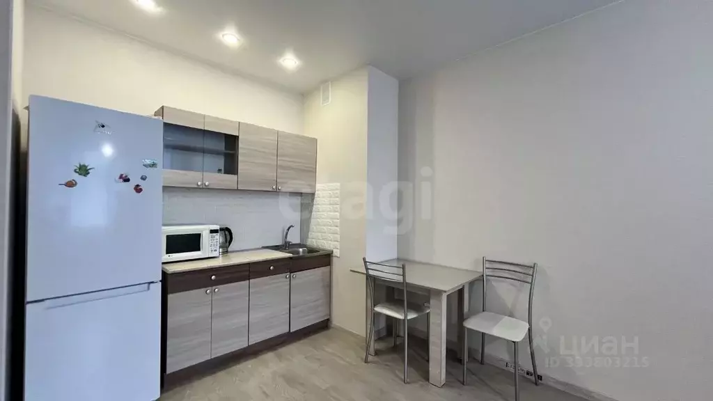 Студия Тюменская область, Тюмень ул. Газовиков, 73к1 (26.4 м) - Фото 1