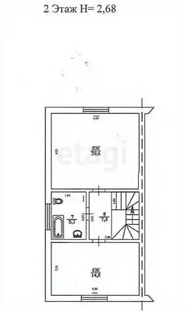 Таунхаус в Калининградская область, Гурьевский муниципальный округ, ... - Фото 1
