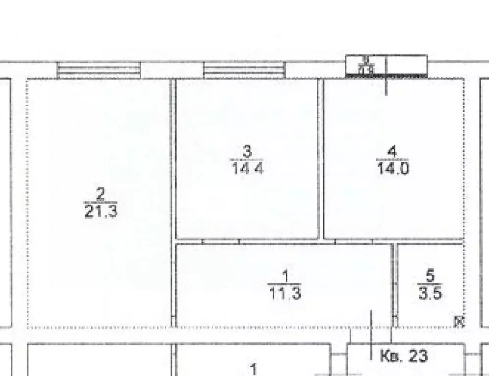 4-к кв. Кабардино-Балкария, Нальчик ул. Шогенова, 55к46 (130.0 м) - Фото 2