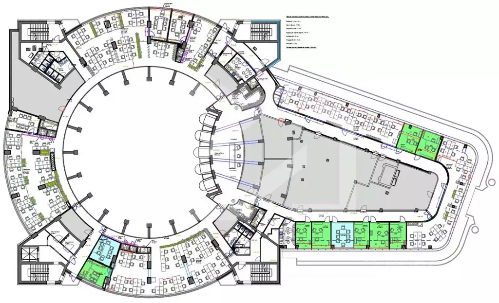Офис в Москва Тестовская ул., 10 (1873 м) - Фото 2