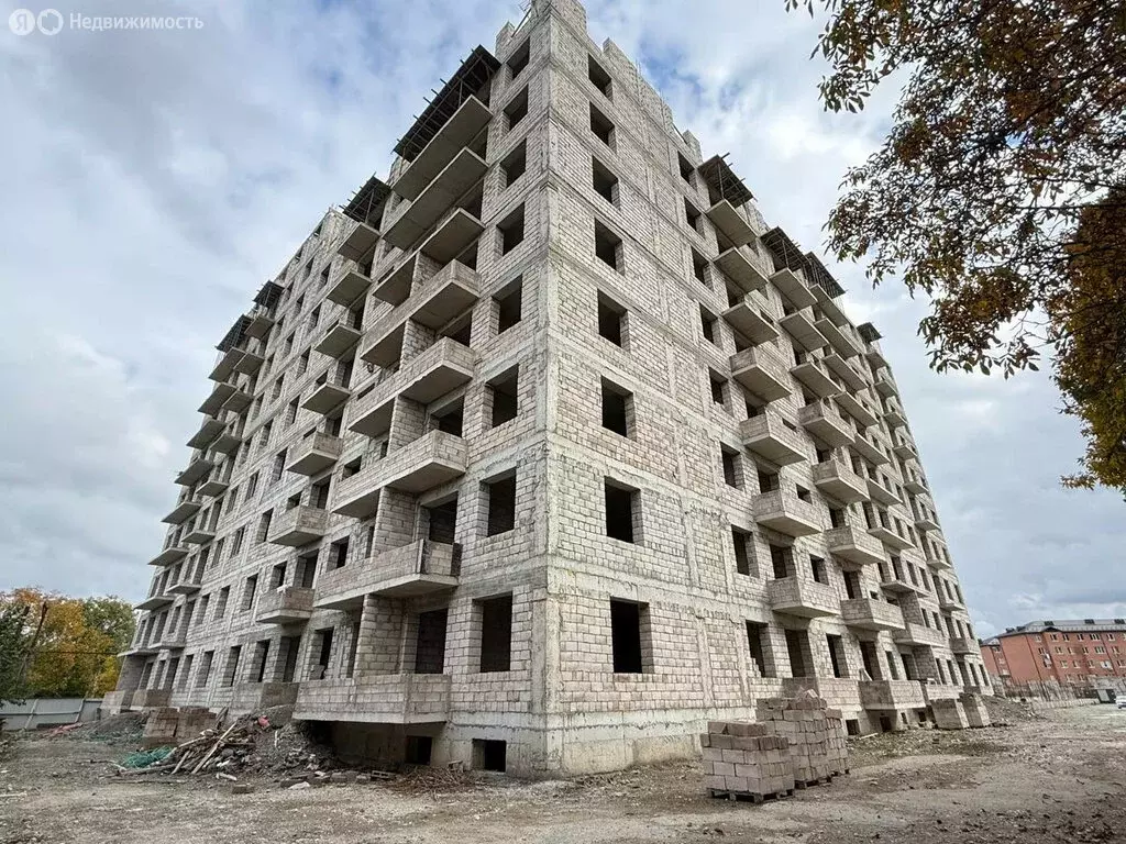 2-комнатная квартира: Нальчик, улица А.А. Кадырова, 24 (58.01 м) - Фото 0