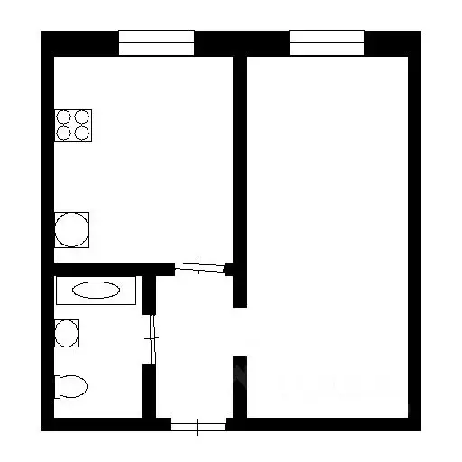 1-к кв. Самарская область, Самара ул. Волгина, 119А (36.0 м) - Фото 2