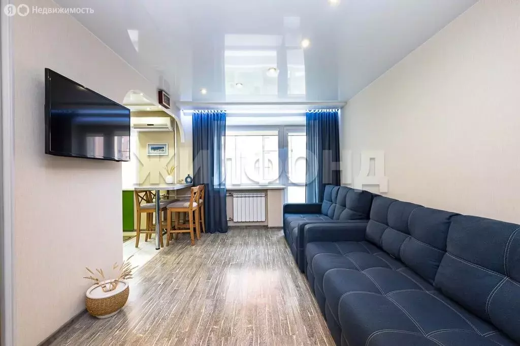 Квартира-студия: Новосибирск, улица Титова, 19 (31 м) - Фото 1