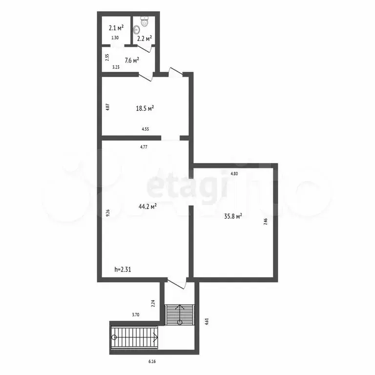 Продам помещение свободного назначения, 110.4 м - Фото 0