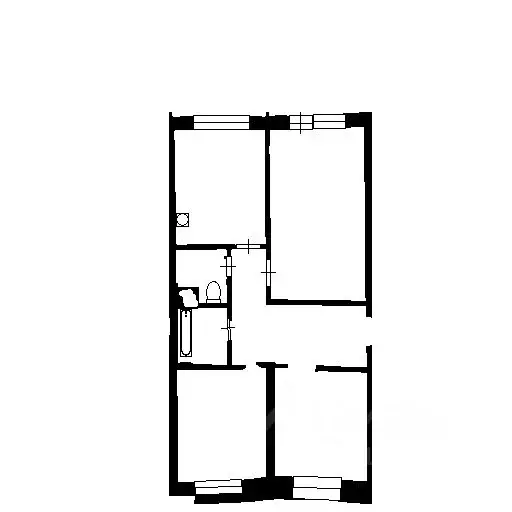 3-к кв. Нижегородская область, Нижний Новгород Волжская наб., 10 (72.0 ... - Фото 2