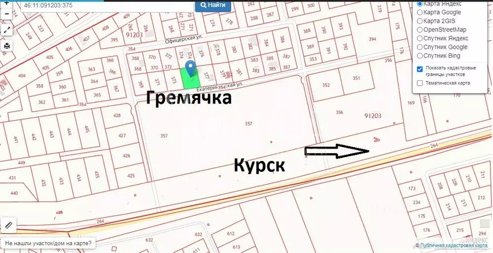 Участок в Курская область, Курский район, Моковский сельсовет, д. ... - Фото 0