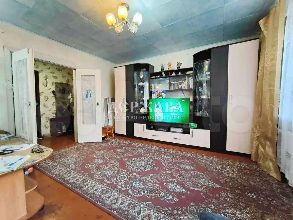 2-к. квартира, 52 м, 1/1 эт. - Фото 1