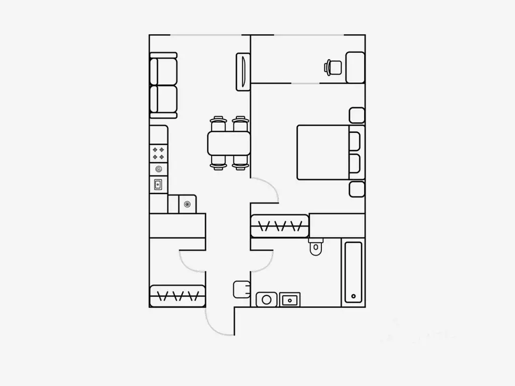 2-к кв. Свердловская область, Екатеринбург ул. Шаумяна, 24 (47.0 м) - Фото 1