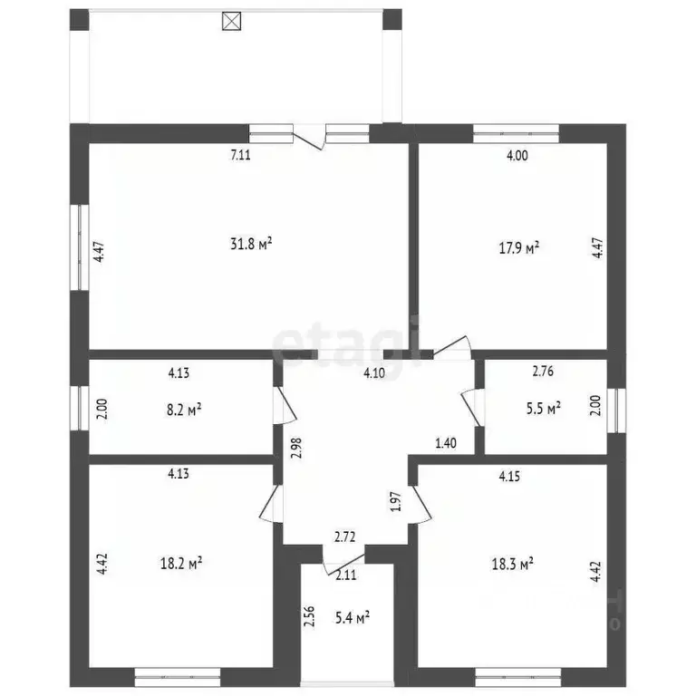 Дом в Московская область, Воскресенск городской округ, с. Михалево ул. ... - Фото 2