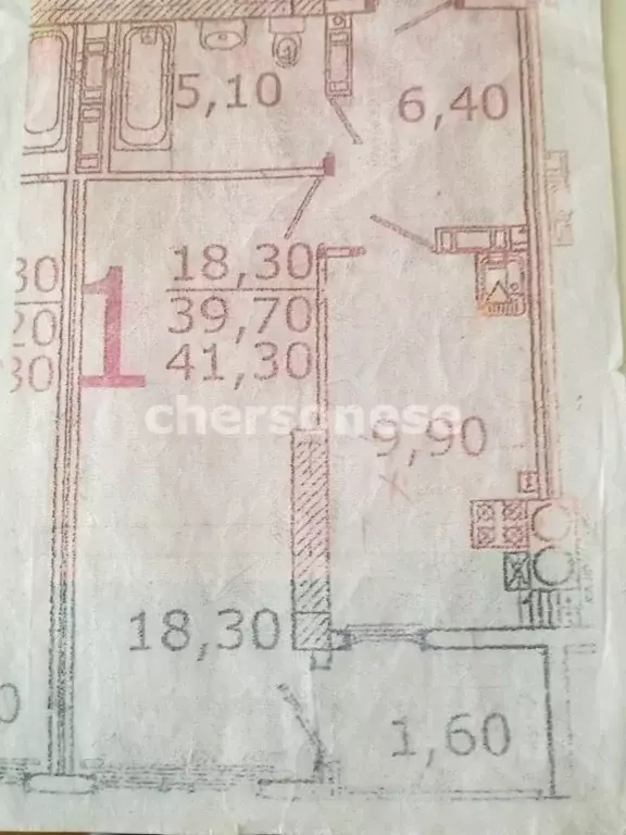 1-к кв. Севастополь просп. Античный, 24 (43.0 м) - Фото 2