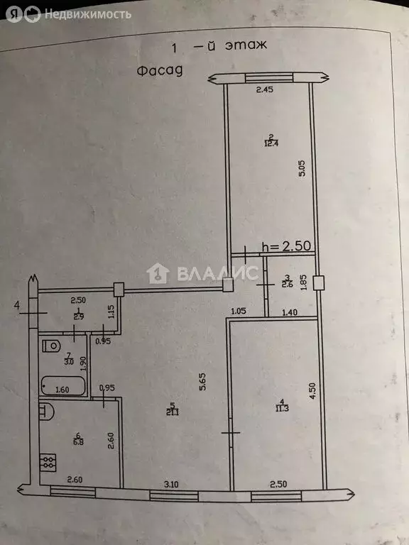 3-комнатная квартира: Бийск, улица Петра Чайковского, 122 (60 м) - Фото 0