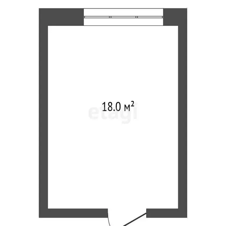 1к в -комнатной квартире ( м) - Фото 1