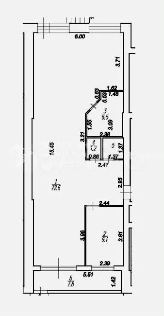 Продам помещение свободного назначения, 99.1 м - Фото 0