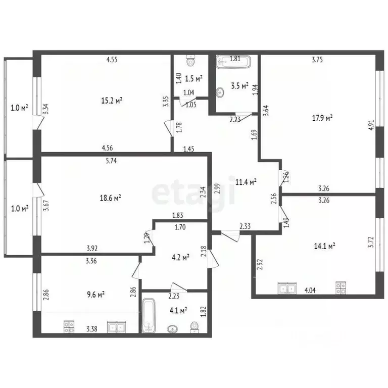 Офис в Мордовия, Саранск бул. Эрьзи, 6А (102 м) - Фото 1
