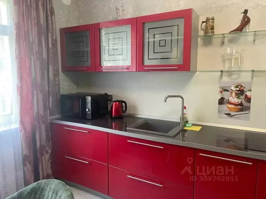 1-к кв. Калининградская область, Зеленоградск ул. Тургенева, 9А (55.0 ... - Фото 1