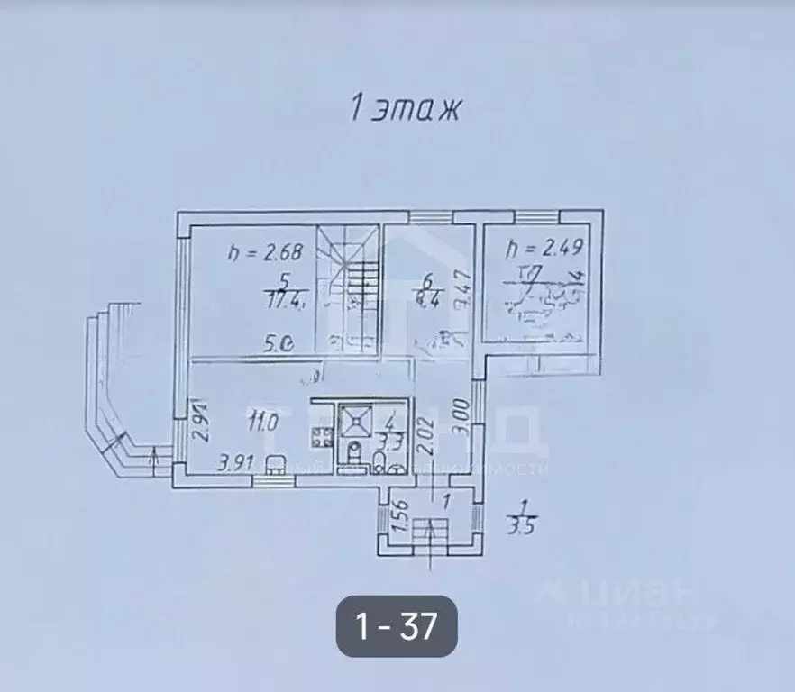 Дом в Санкт-Петербург Климовец СНТ, аллея 6-я, 4 (106 м) - Фото 2